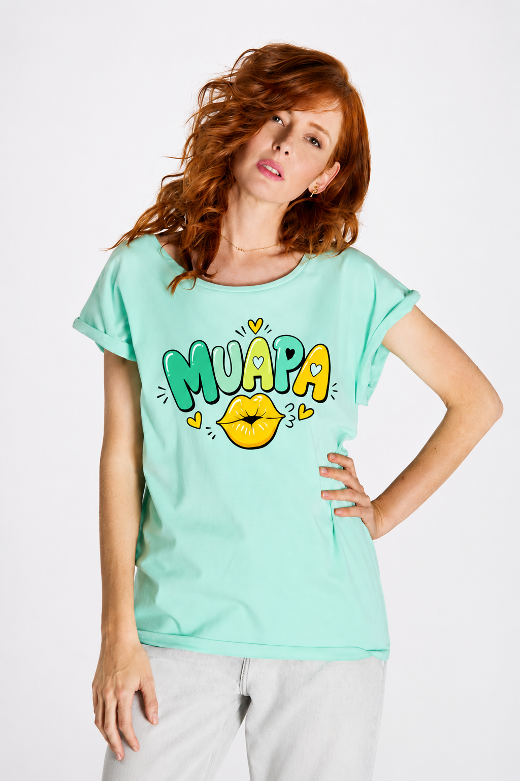 Camiseta Muapa Barco Mint