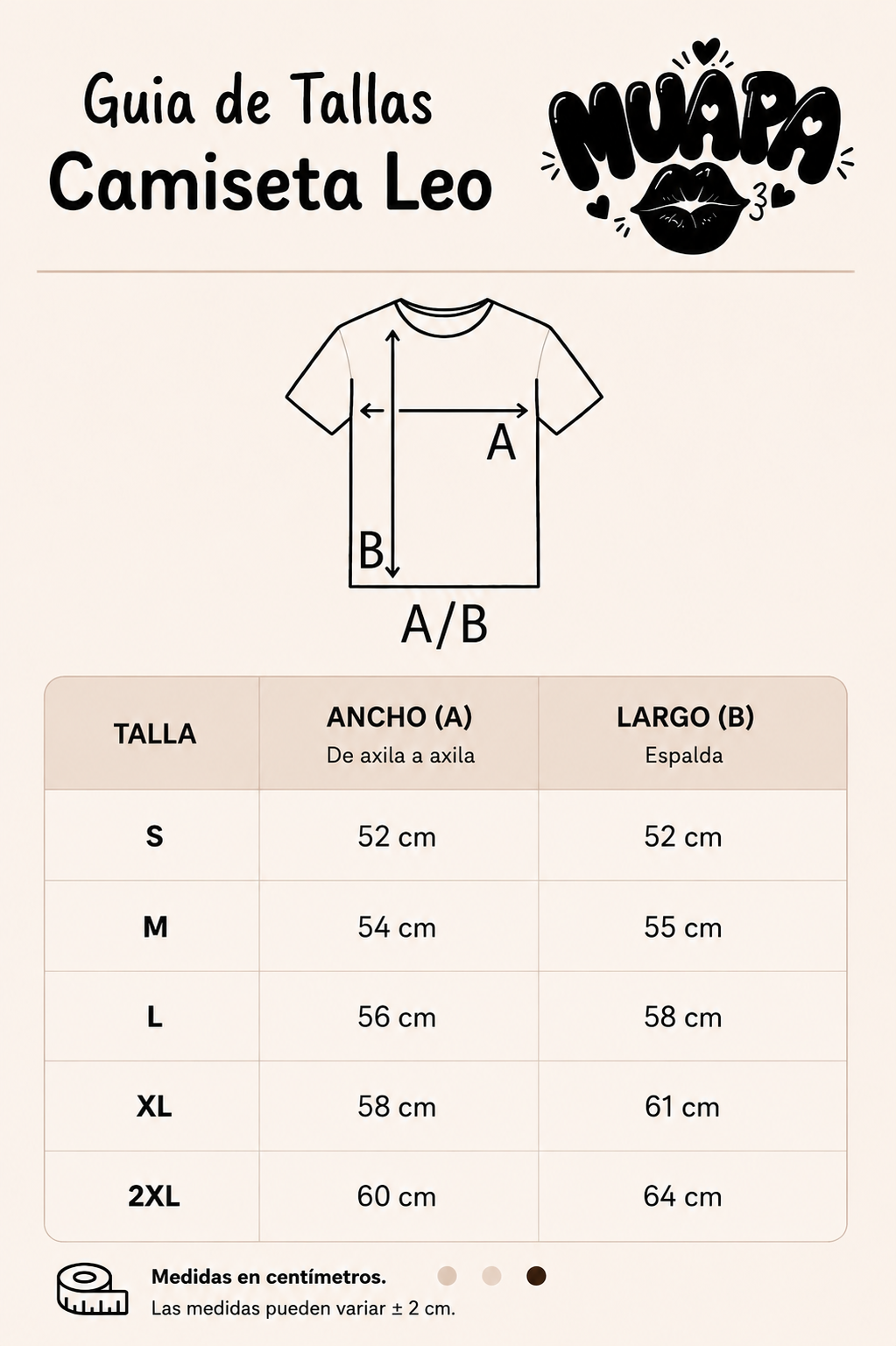 Camiseta Muapa Leo