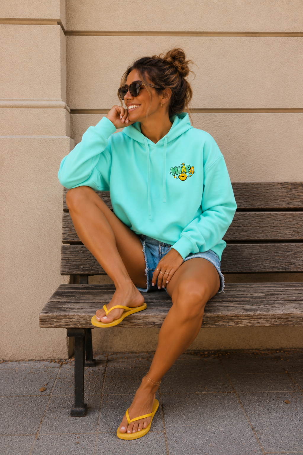 Sudadera Muapa Mint