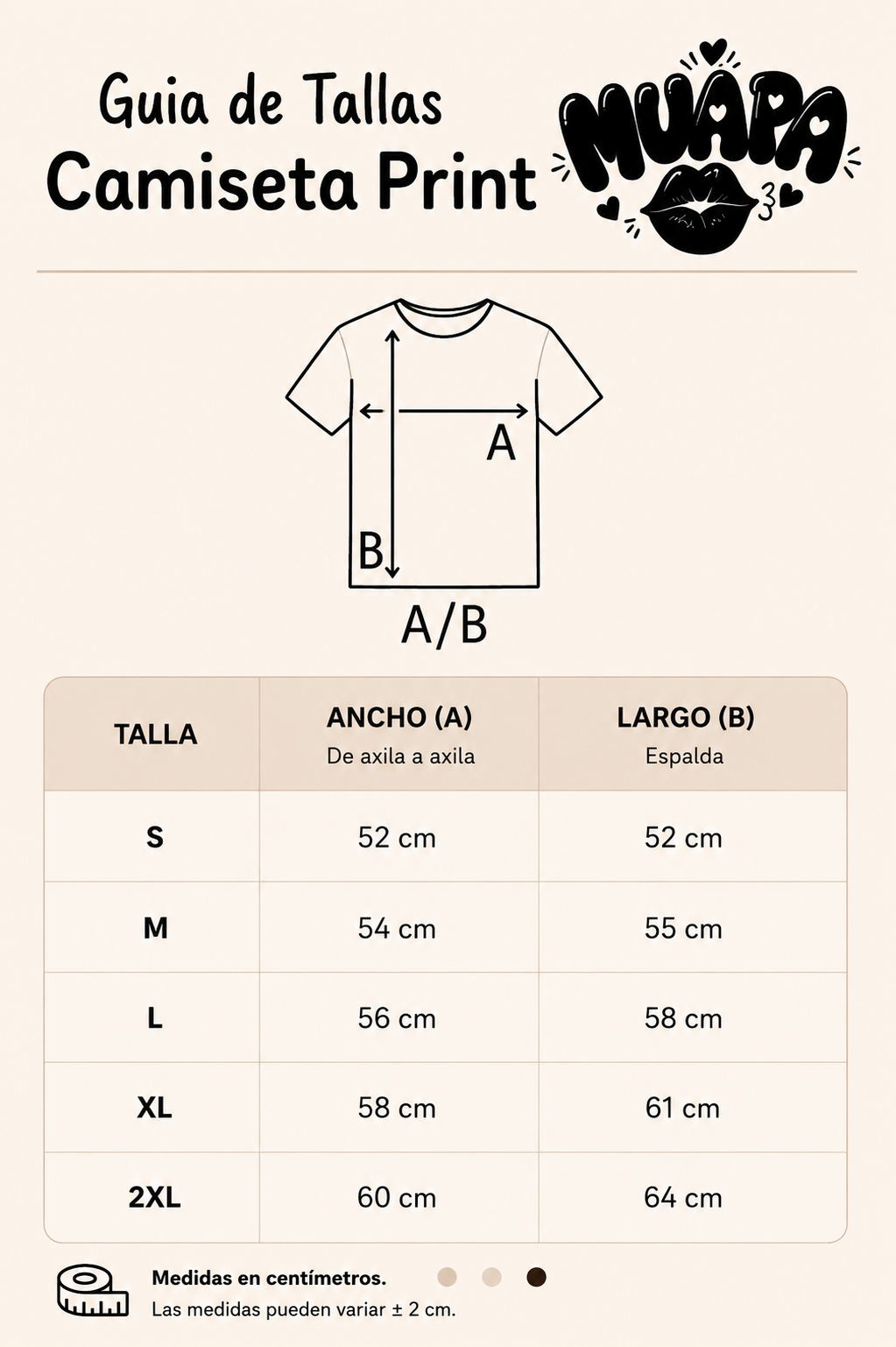 Camiseta Muapa Print
