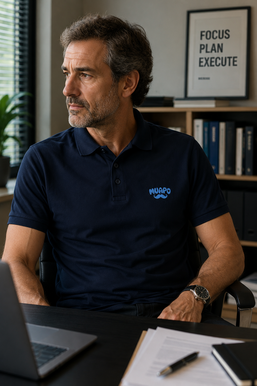 Polo classic blue